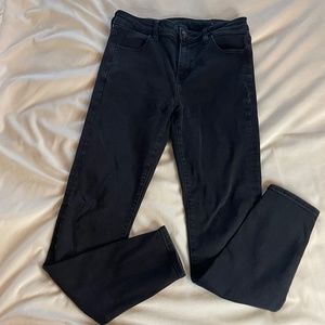 American Eagle Skinny Jeans - Black - Size 10